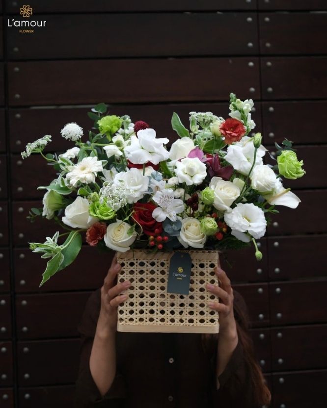Giỏ hoa 046 Giỏ hoa 046