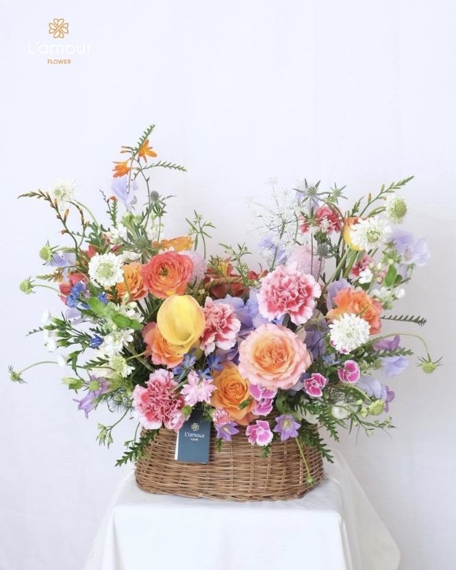 Giỏ hoa 011