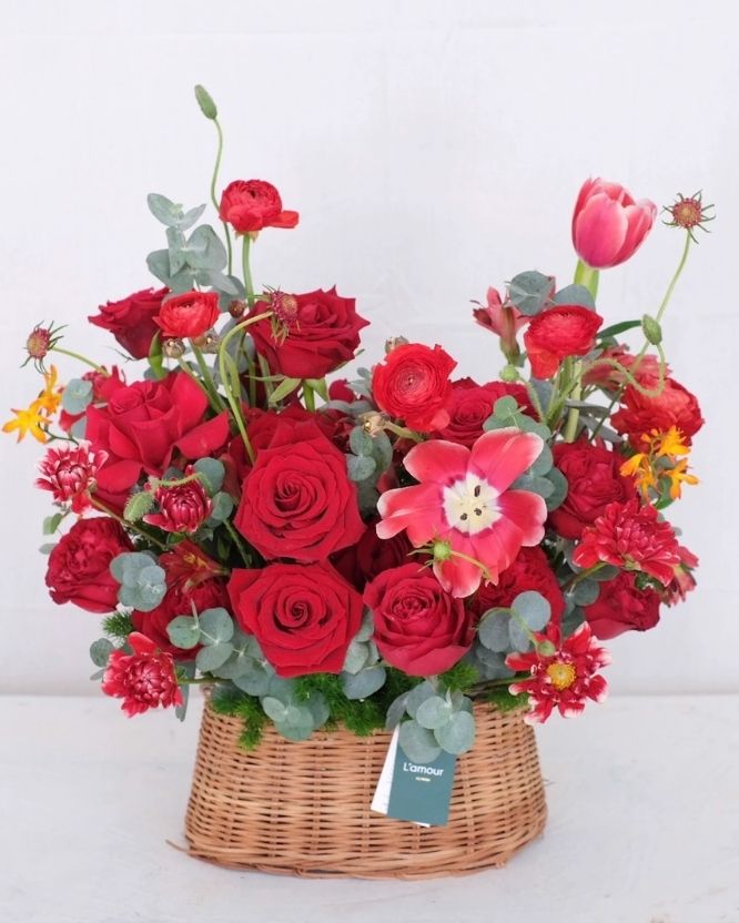 Giỏ hoa 024 Giỏ hoa 024