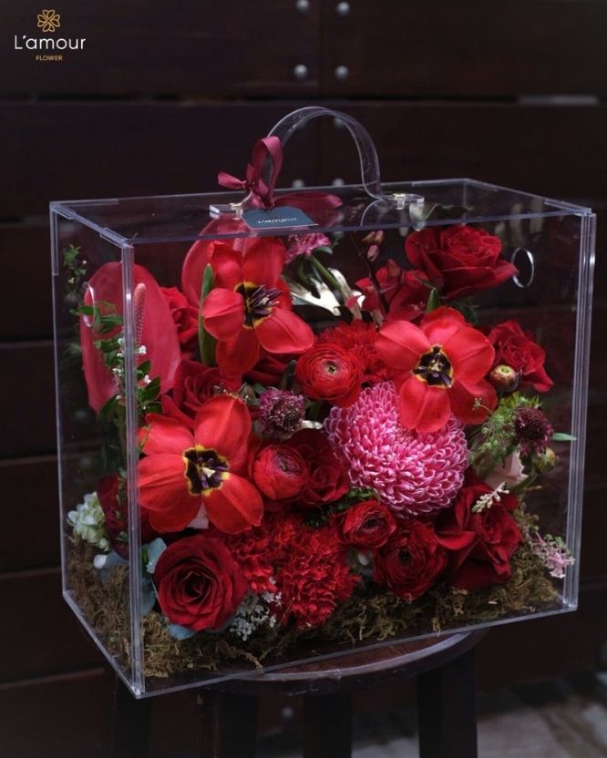 Hộp hoa 049 Hộp hoa 049