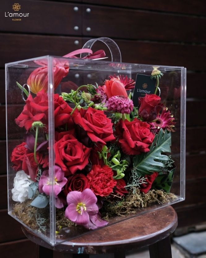 Hộp hoa 055 Hộp hoa 055