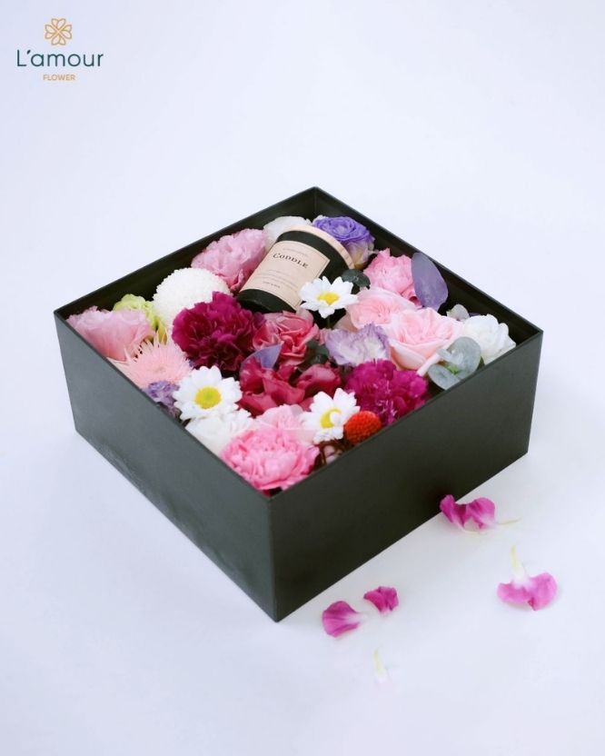 Hộp hoa 034